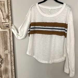 NWOT • WISHLIST WHITE LONG SLEEVE TOP
